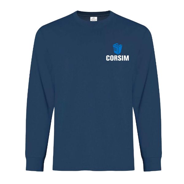 Image de T-shirt manches longues unisexe 