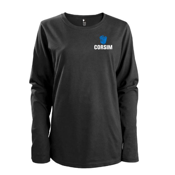Image de T-shirt manches longues femme Ethica - Fait au CANADA