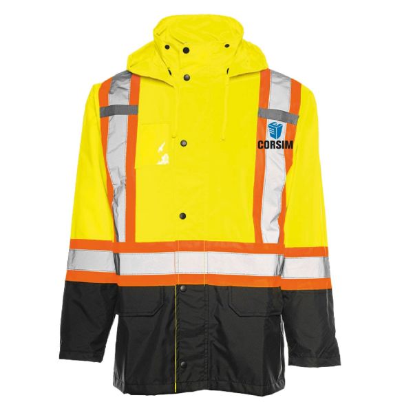 Image de Veste de pluie haute visibilité