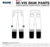 Image de Pantalon de pluie haute visibilité